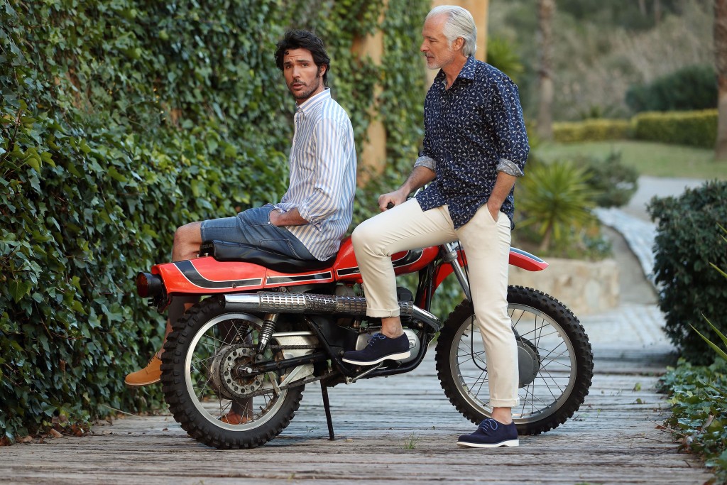 camisas estampadas hombre